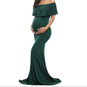 Maternity gown maternity shoot dress